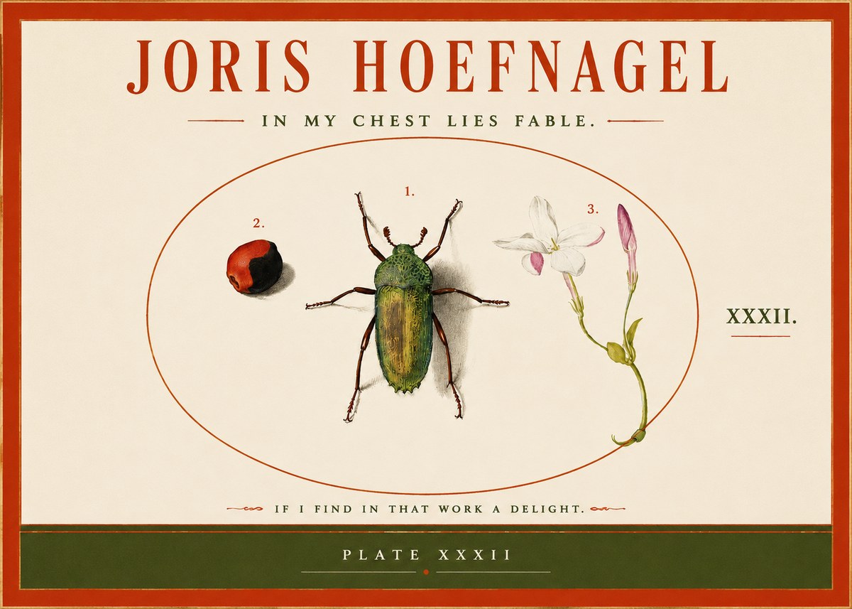 Joris Hoefnagel In My Chest Lies Fable No2 - Juliste