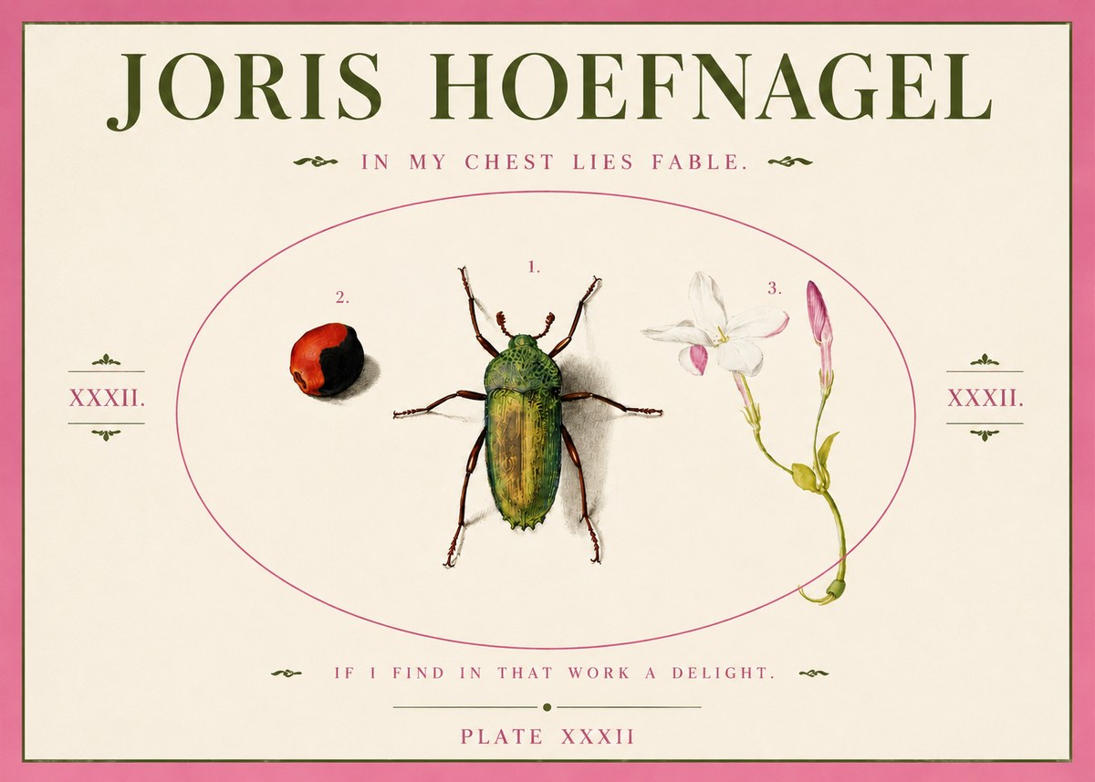 Joris Hoefnagel In My Chest Lies Fable No3 - Juliste