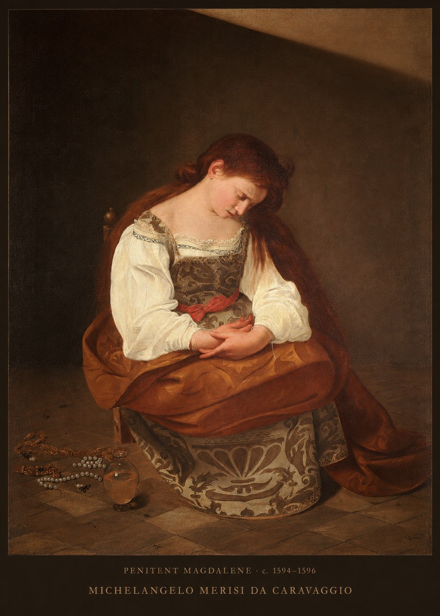 Michelangelo Merisi da Caravaggio Penitent Magdalene No6 - Juliste