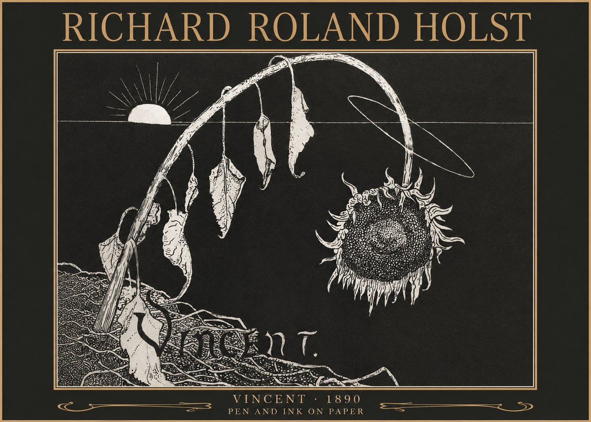 Richard Roland Holst Vincent No2 - Juliste