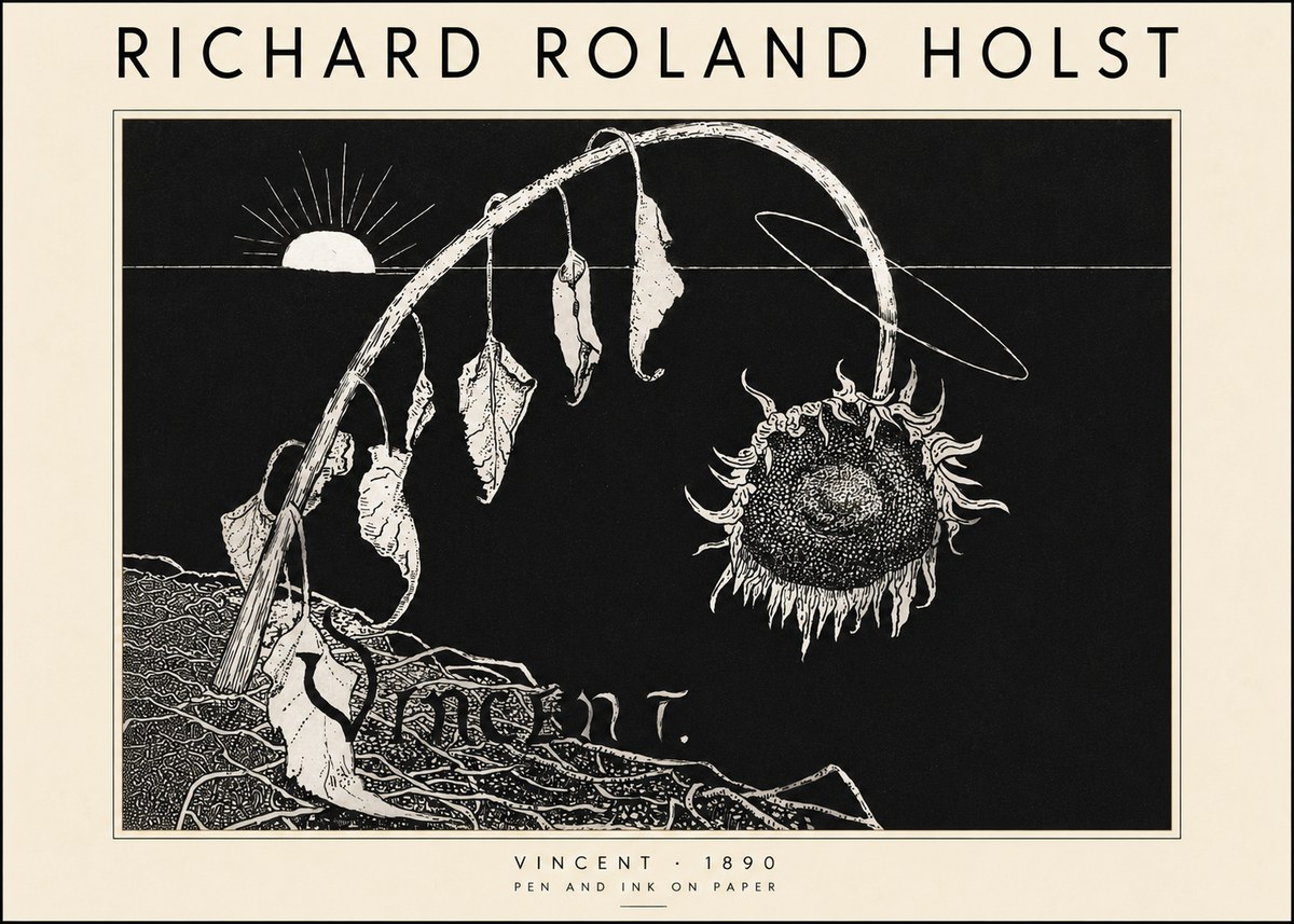 Richard Roland Holst Vincent No5 - Juliste