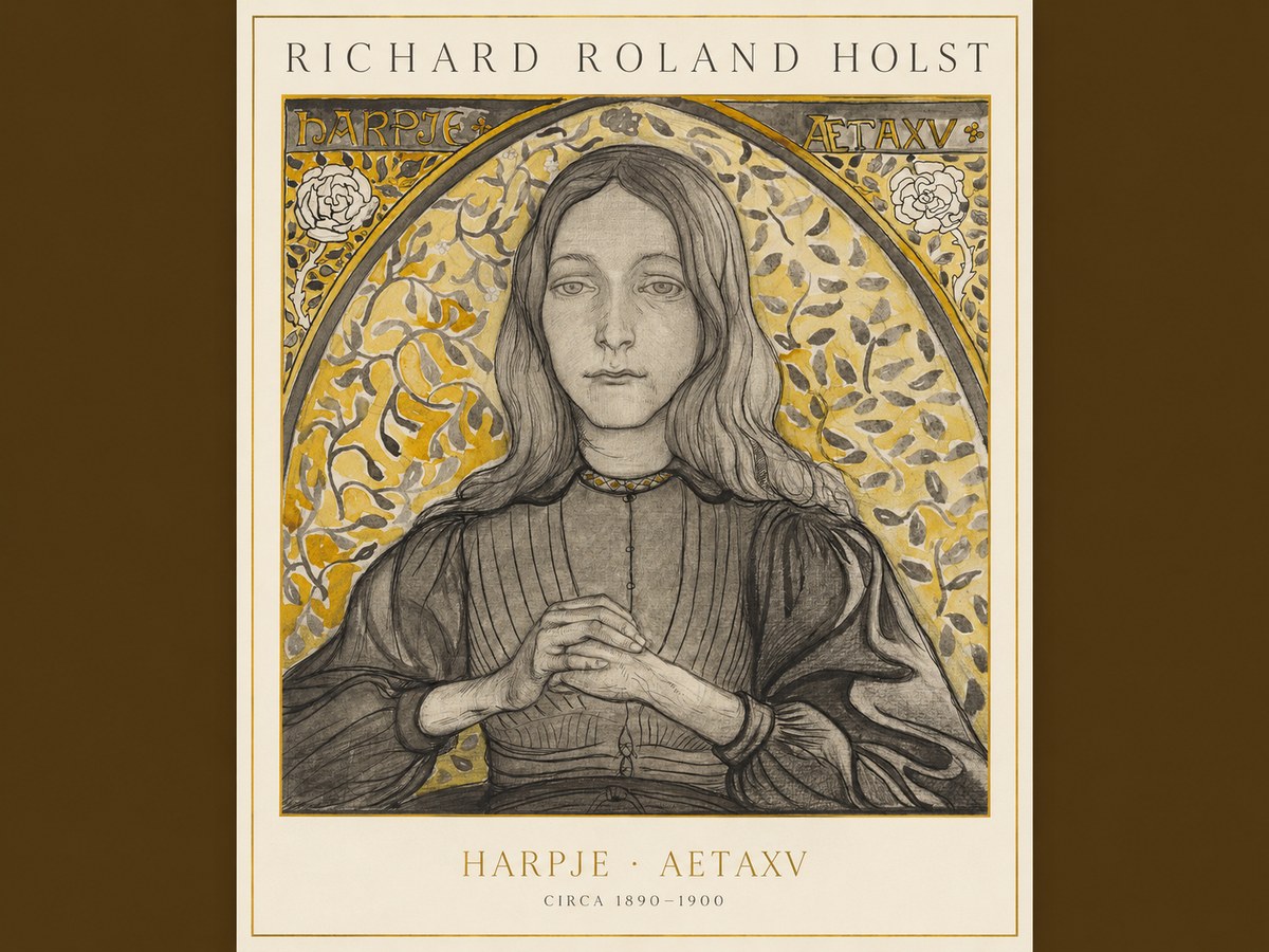 Richard Roland Holst Harpje · Aetaxv No1 - Juliste
