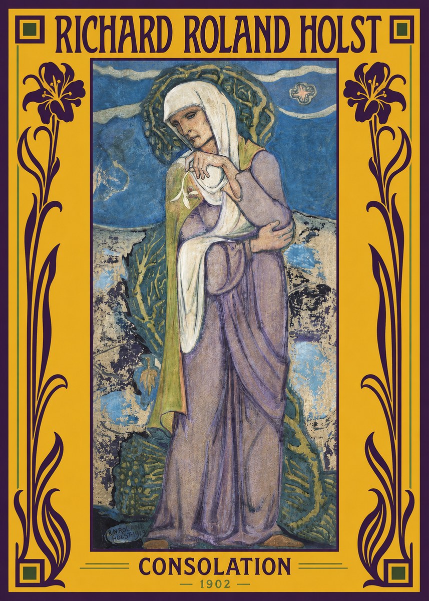 Richard Roland Holst Consolation No2 - Juliste