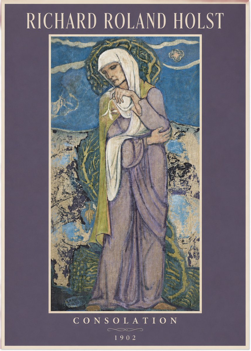 Richard Roland Holst Consolation No3 - Juliste