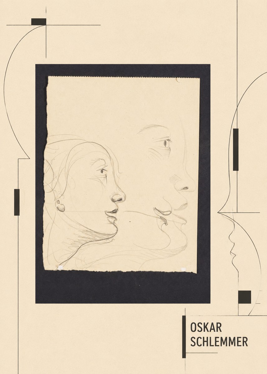 Oskar Schlemmer Profile Studies No6 - Juliste