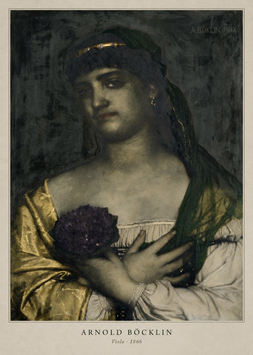 Arnold Böcklin Viola No2 - Juliste