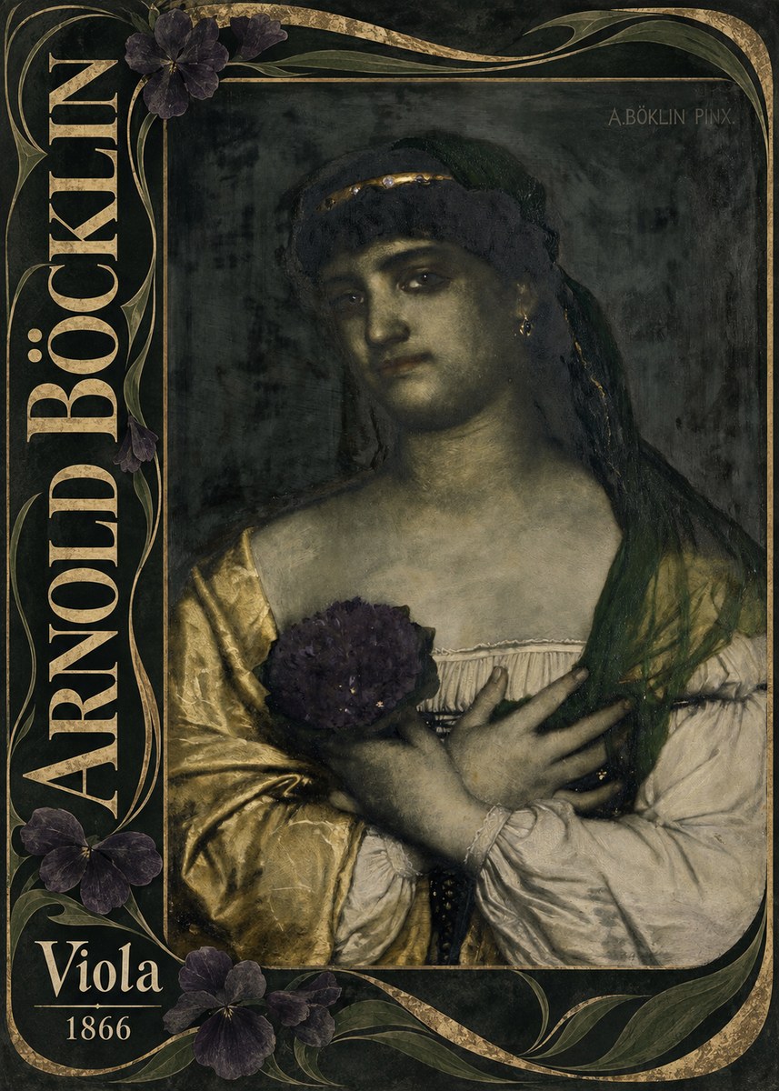 Arnold Böcklin Viola No5 - Juliste