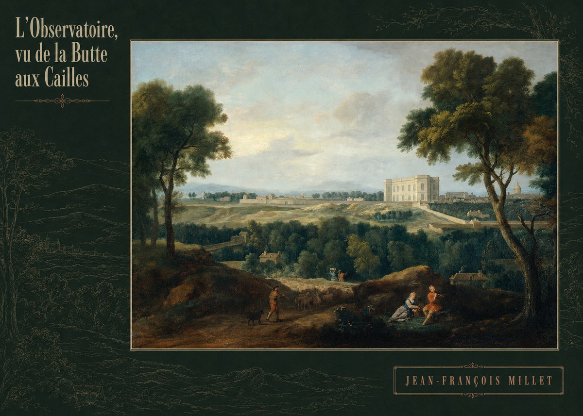 Jean-François Millet L'observatoire, Vu De La Butte Aux Cailles No6 - Juliste
