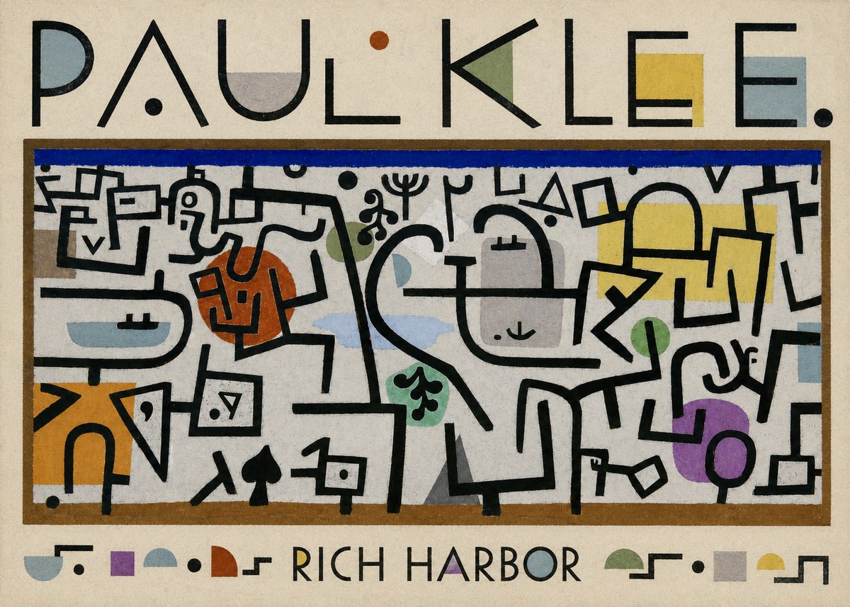 Paul Klee Rich Harbor No6 - Juliste