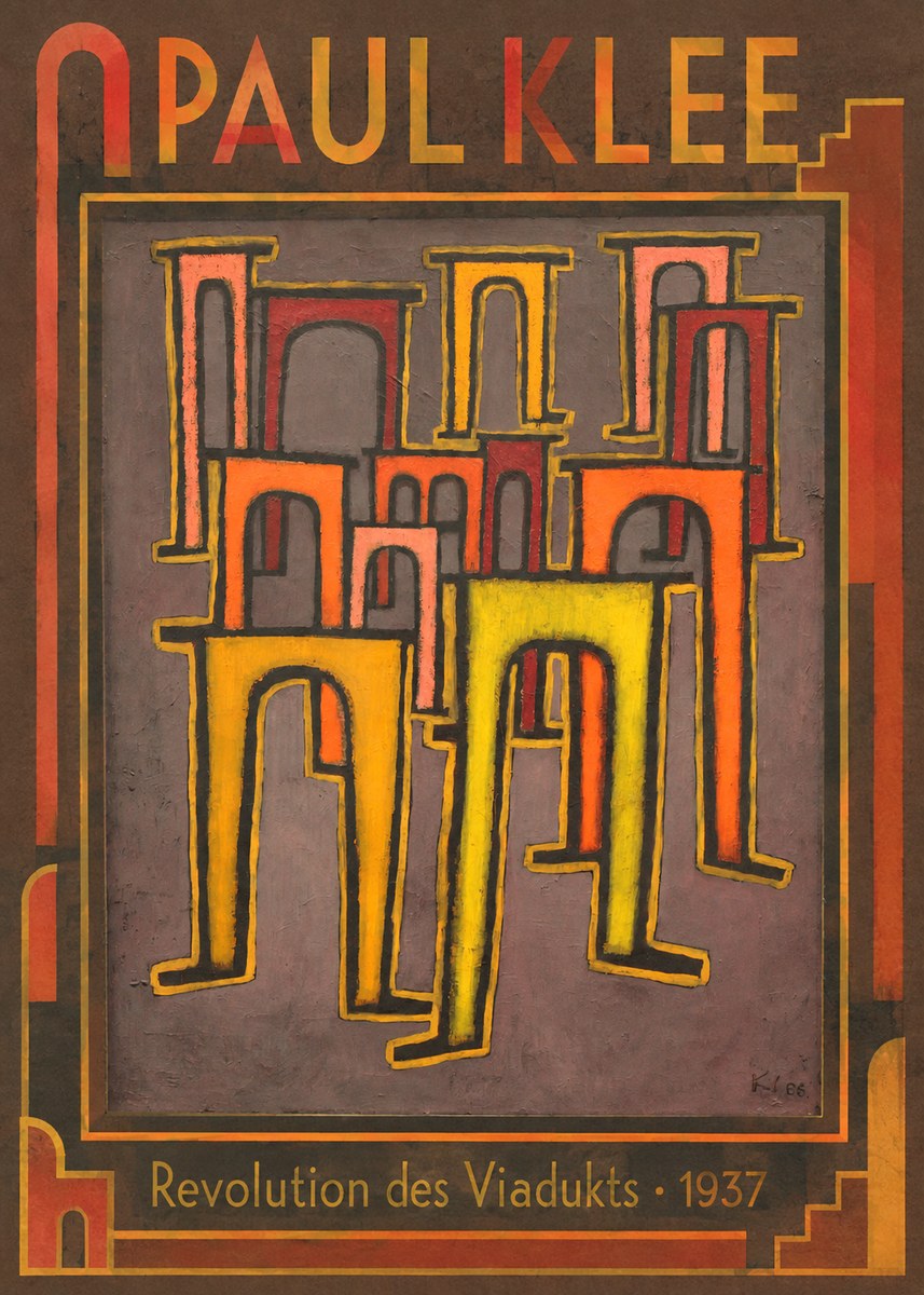 Paul Klee Revolution Des Viadukts No1 - Juliste