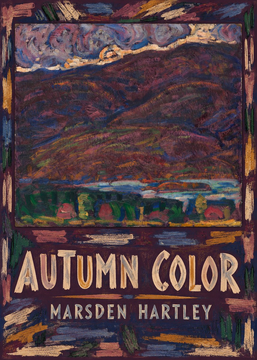 Marsden Hartley Autumn Color No5 - Juliste
