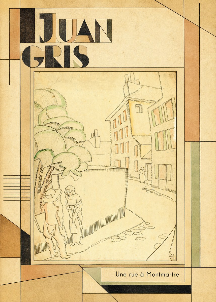 Juan Gris Une Rue À Montmartre No2 - Juliste