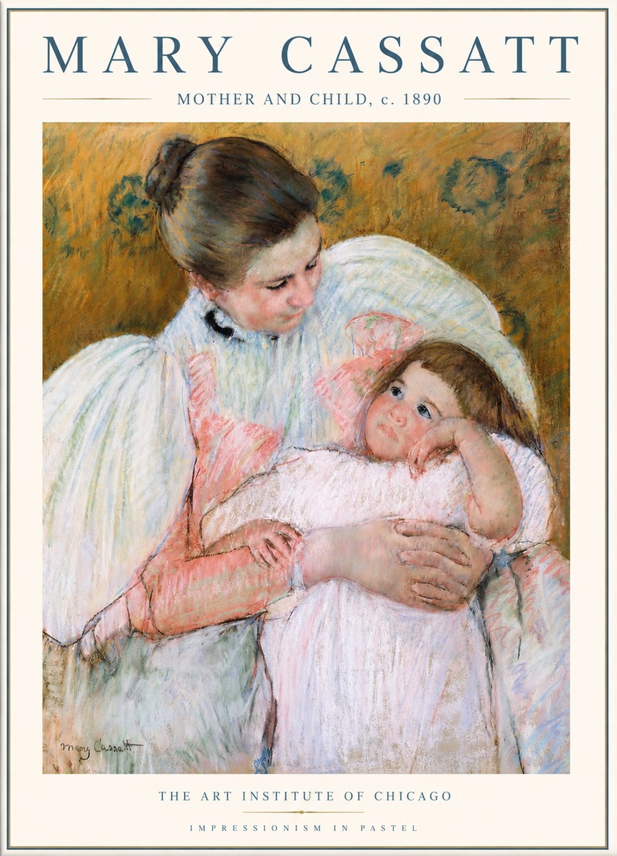 Mary Cassatt Mother and Child VI No3 - Juliste