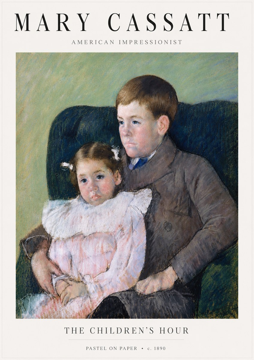 Mary Cassatt The Children's Hour No5 - Juliste