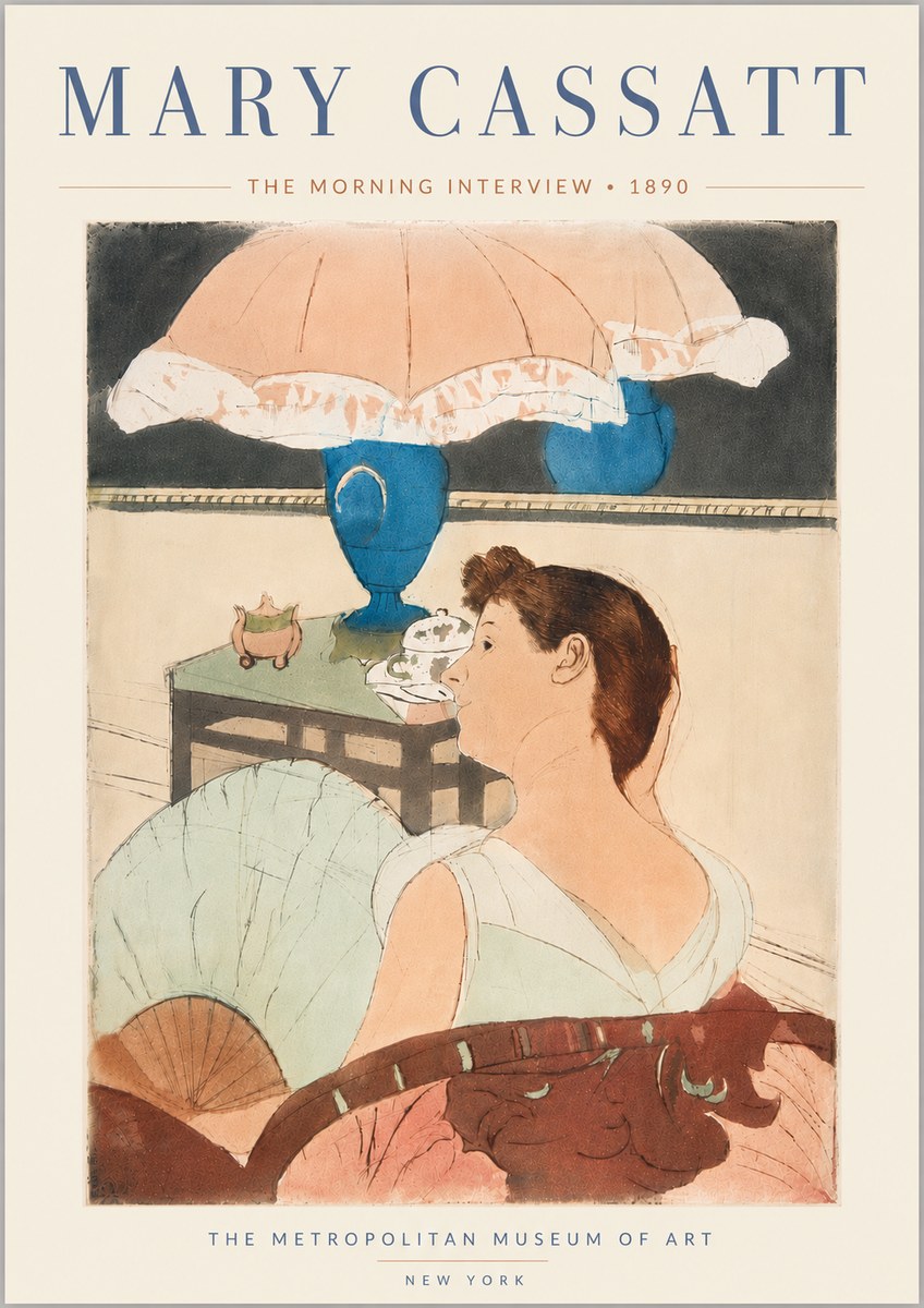 Mary Cassatt The Morning Interview No6 - Juliste