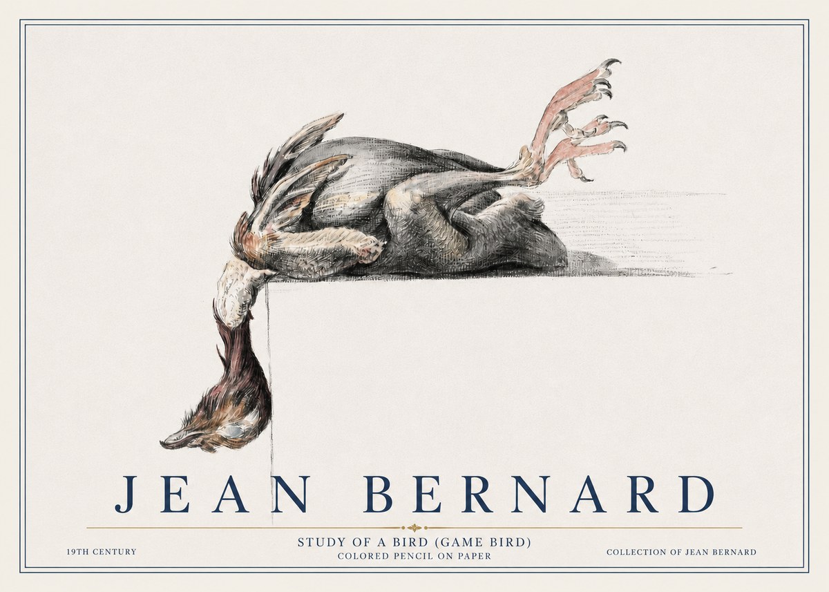 Jean Bernard Stillness No6 - Juliste