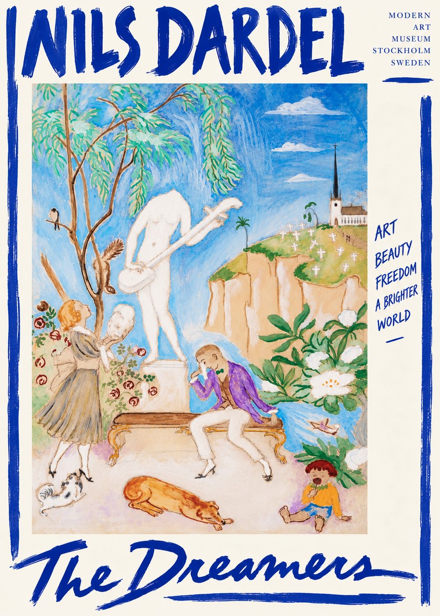 Nils Dardel The Song No5 - Juliste