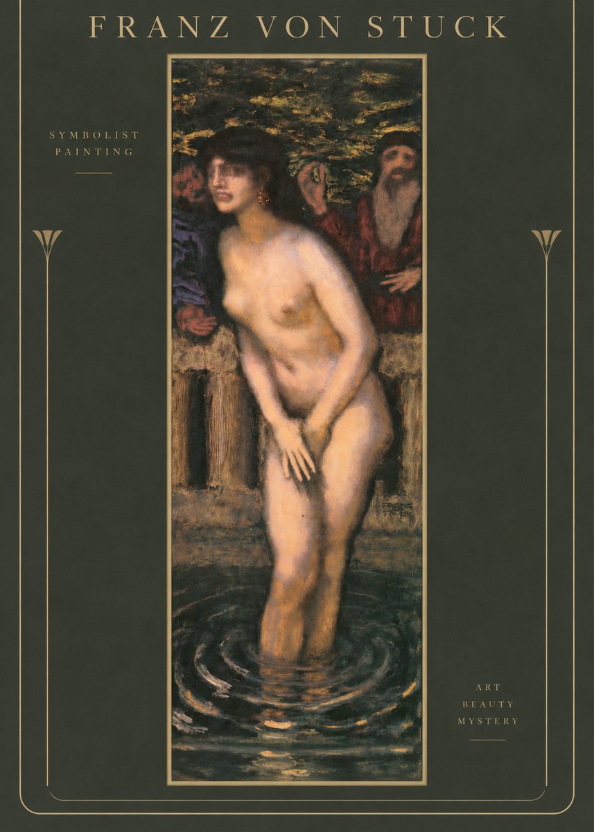 Franz von Stuck Susanna No2 - Juliste