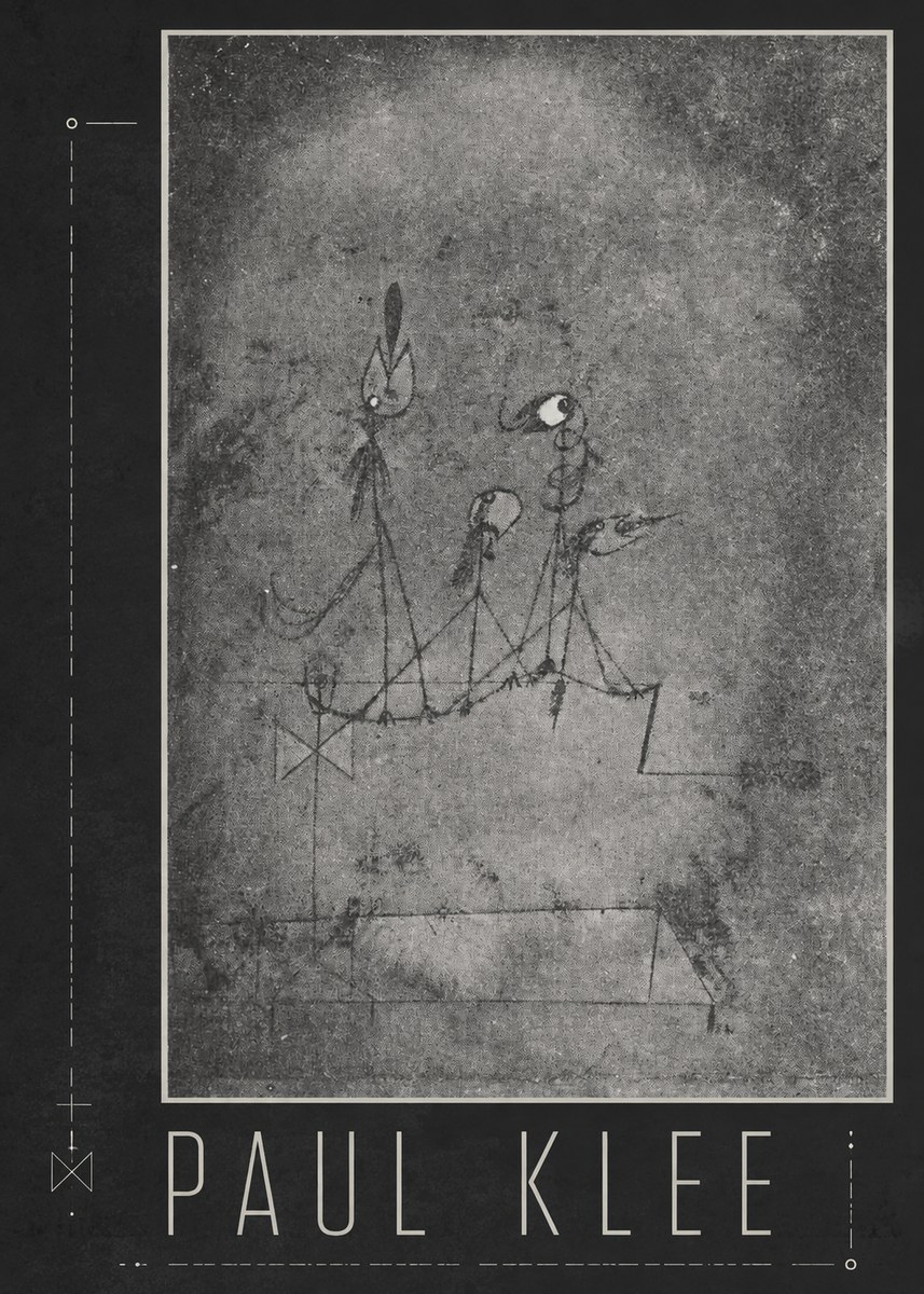 Paul Klee Group of Figures No3 - Juliste