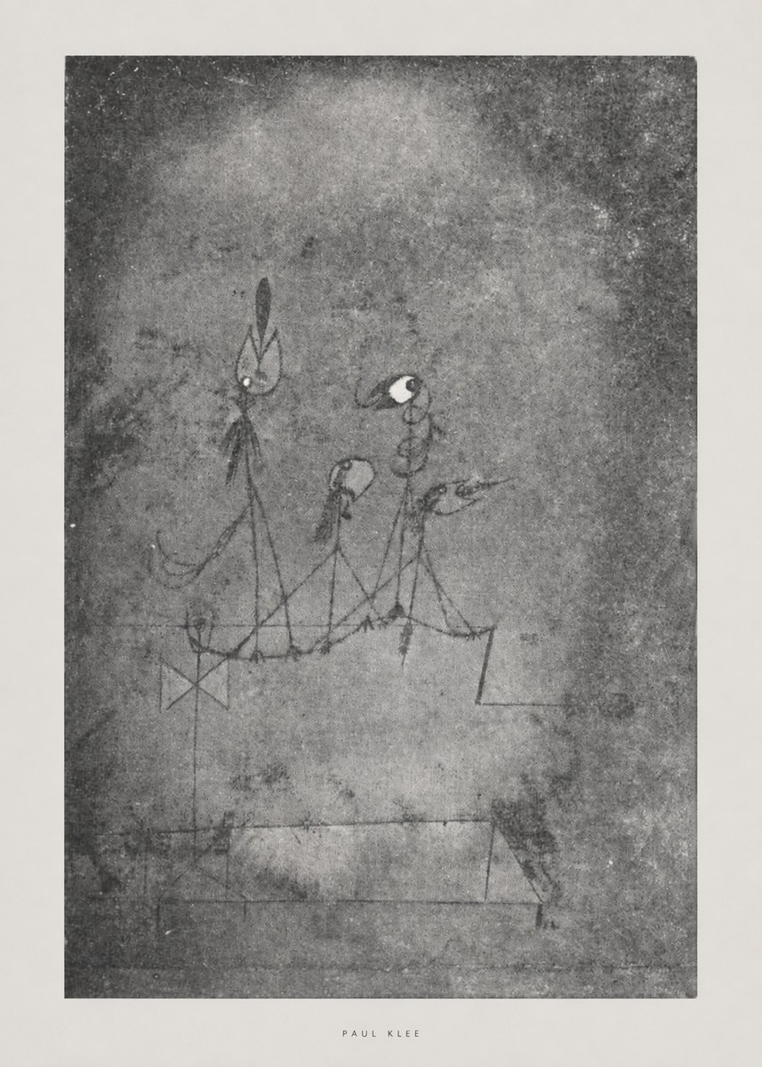 Paul Klee Group of Figures No6 - Juliste