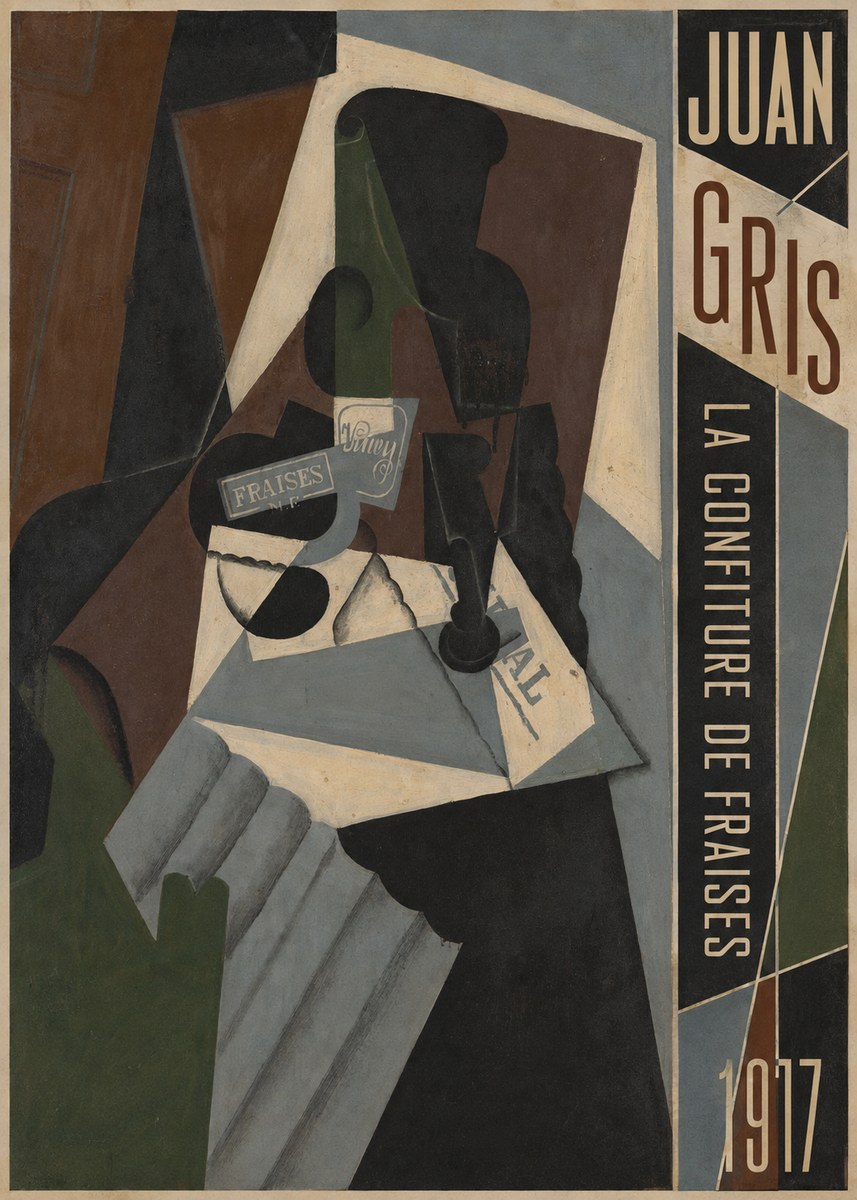 Juan Gris La Confiture De Fraises No3 - Juliste