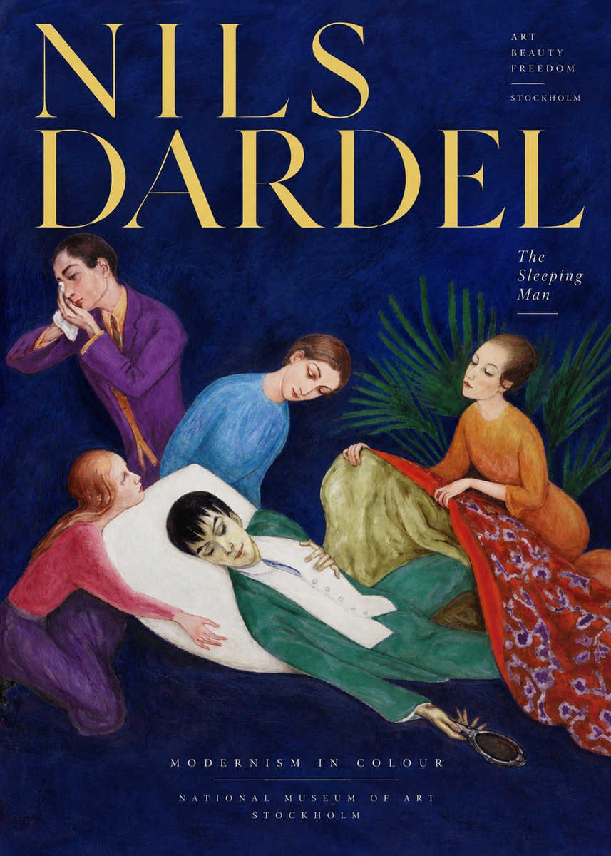 Nils Dardel The Sleeping Man No3 - Juliste