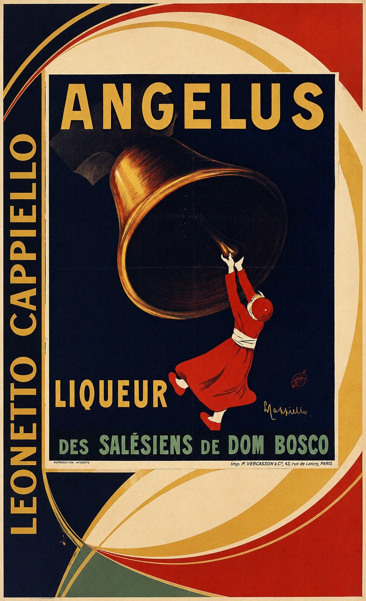 Leonetto Cappiello Angelus Liqueur No2 - Juliste