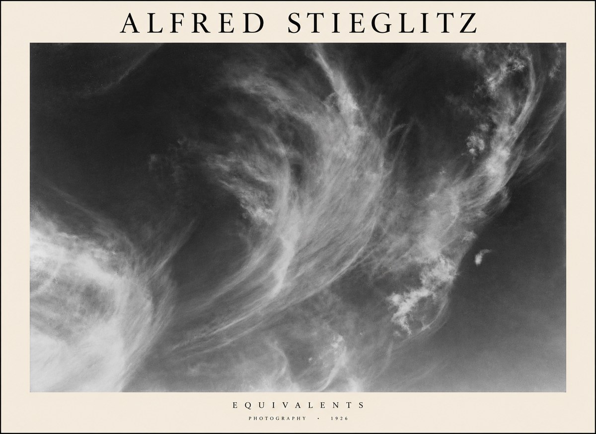 Alfred Stieglitz Equivalents I No1 - Juliste