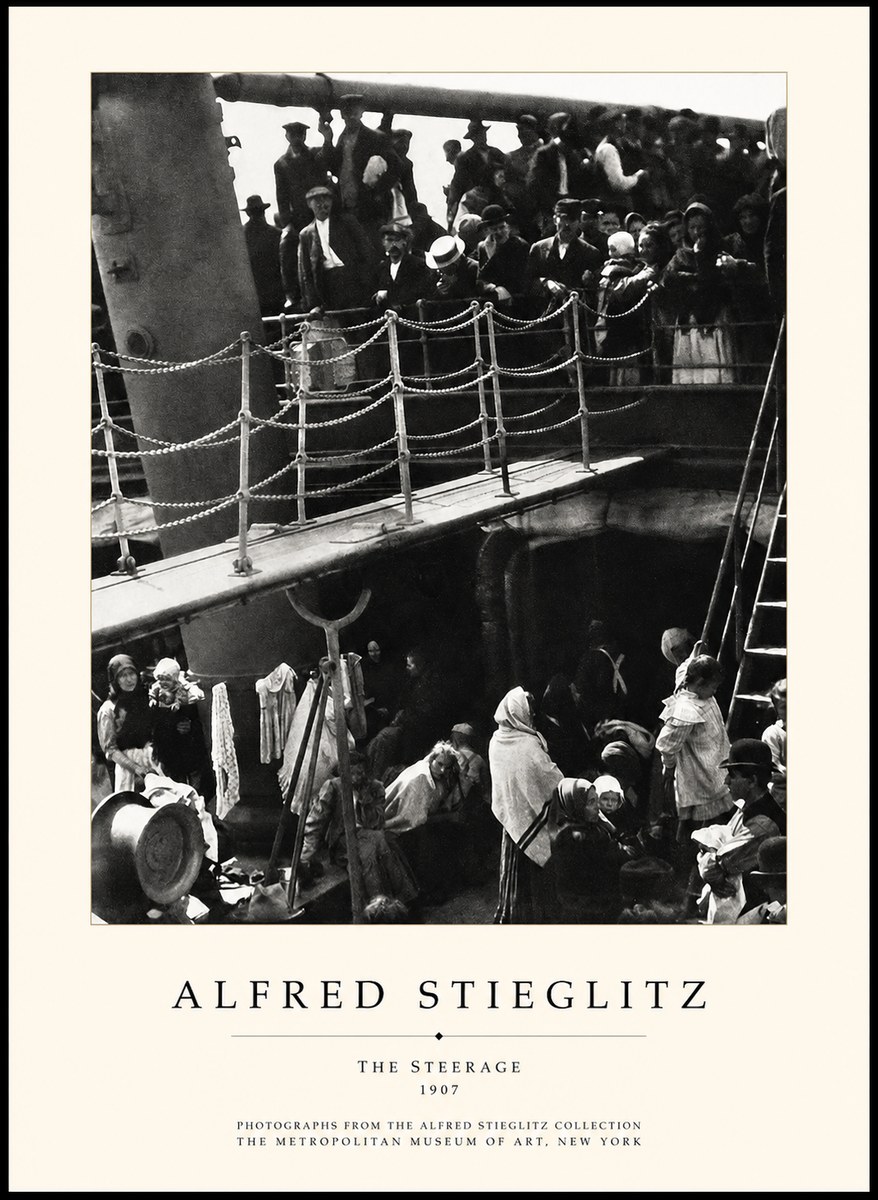 Alfred Stieglitz The Steerage – 1907 No5 - Juliste