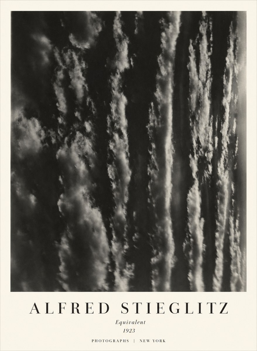 Alfred Stieglitz Equivalent I No3 - Juliste