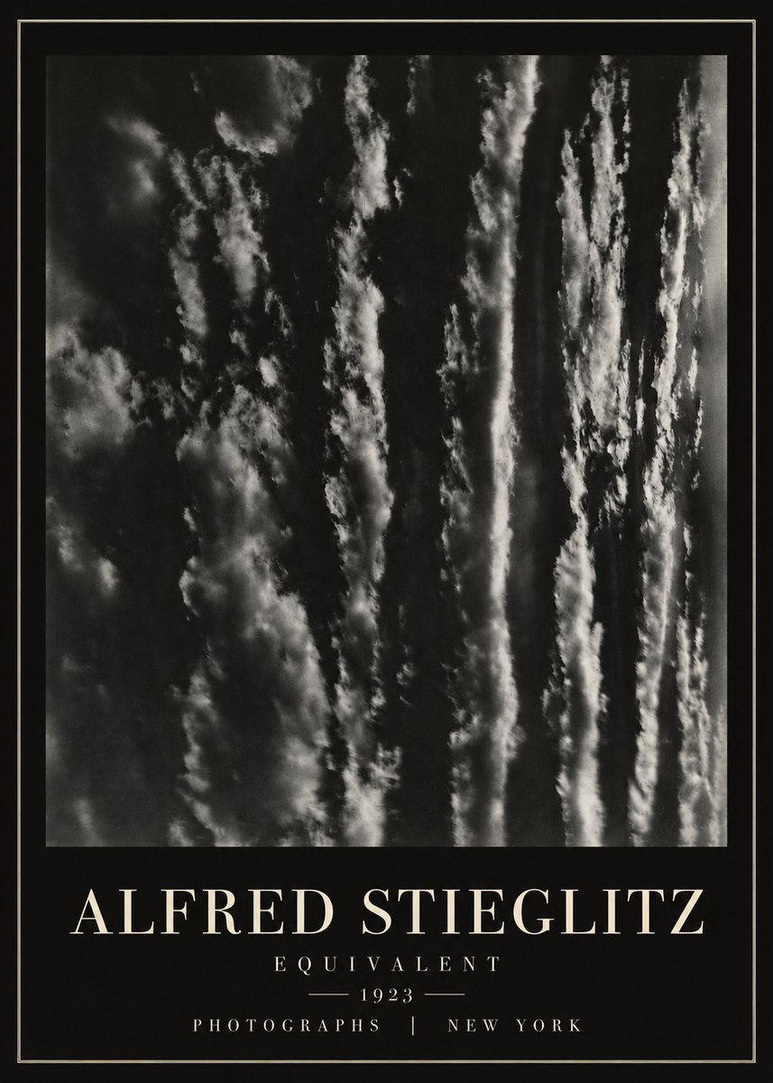 Alfred Stieglitz Equivalent I No6 - Juliste