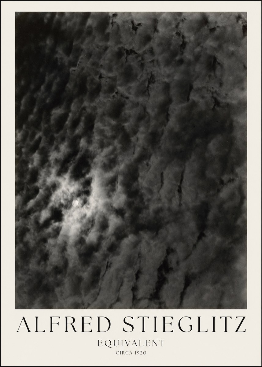 Alfred Stieglitz Equivalent II No1 - Juliste