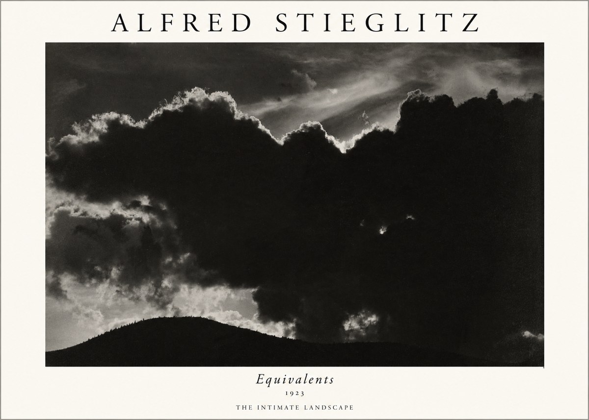 Alfred Stieglitz Equivalents II No1 - Juliste