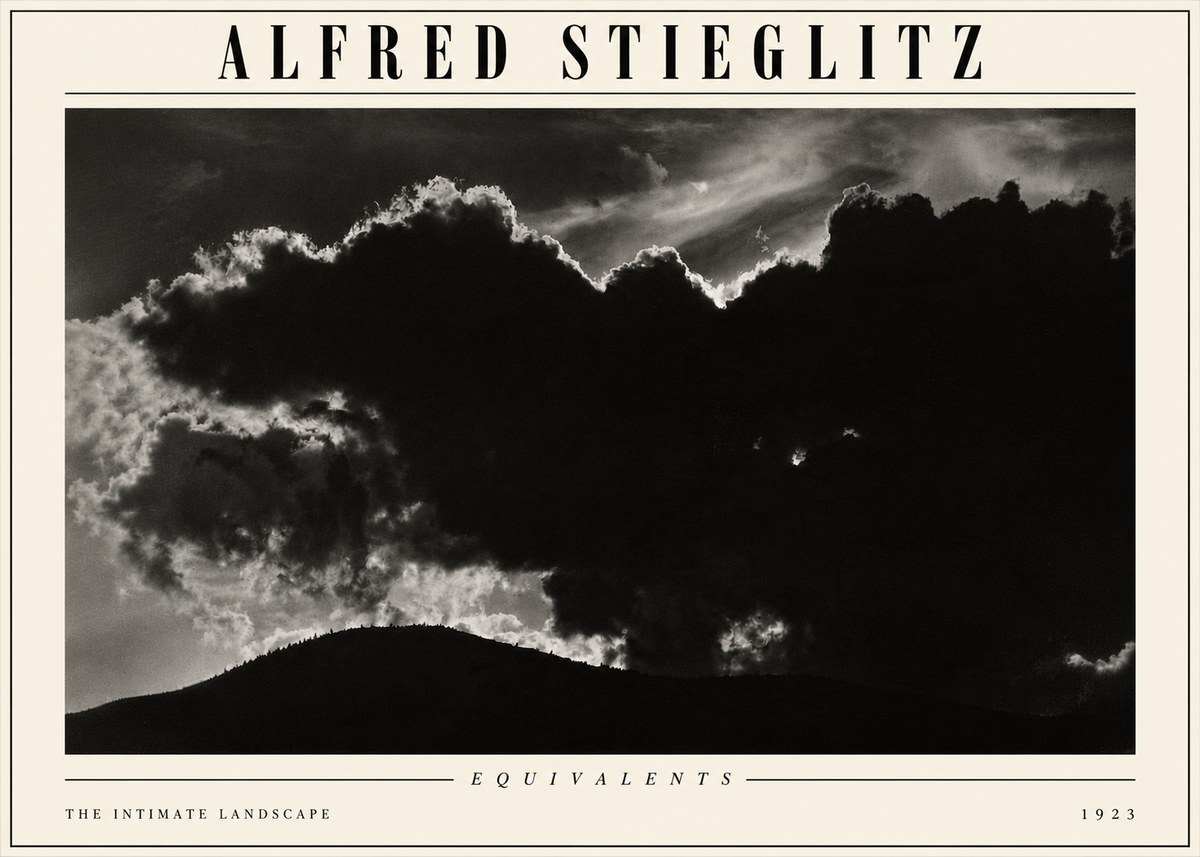 Alfred Stieglitz Equivalents II No6 - Juliste