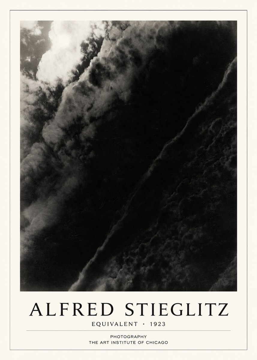 Alfred Stieglitz Equivalent III No3 - Juliste