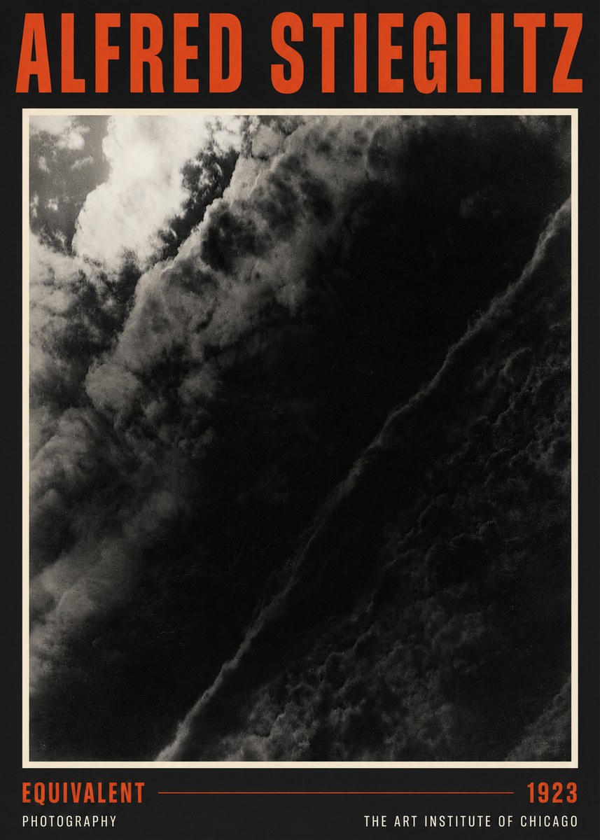 Alfred Stieglitz Equivalent III No4 - Juliste