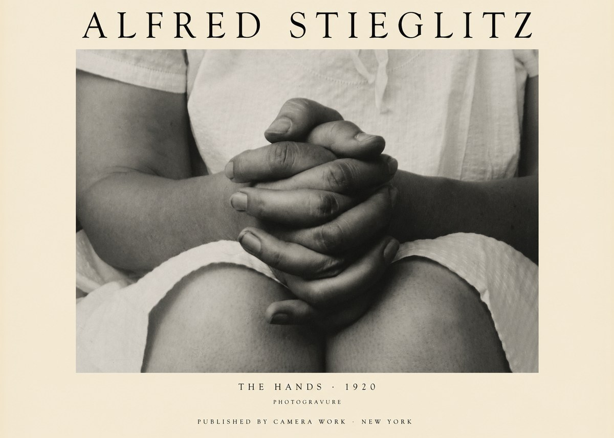 Alfred Stieglitz The Hands No1 - Juliste