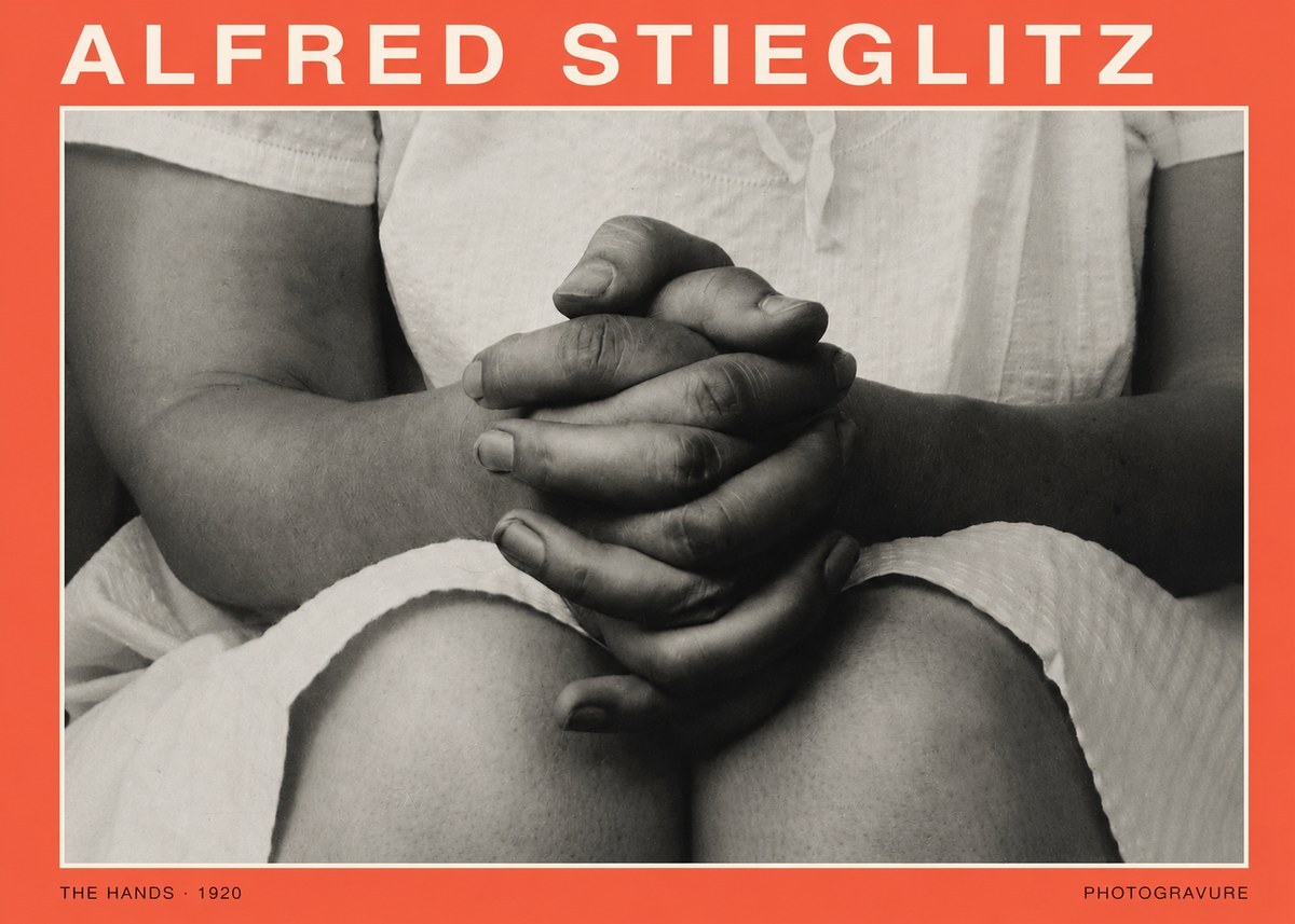 Alfred Stieglitz The Hands No2 - Juliste