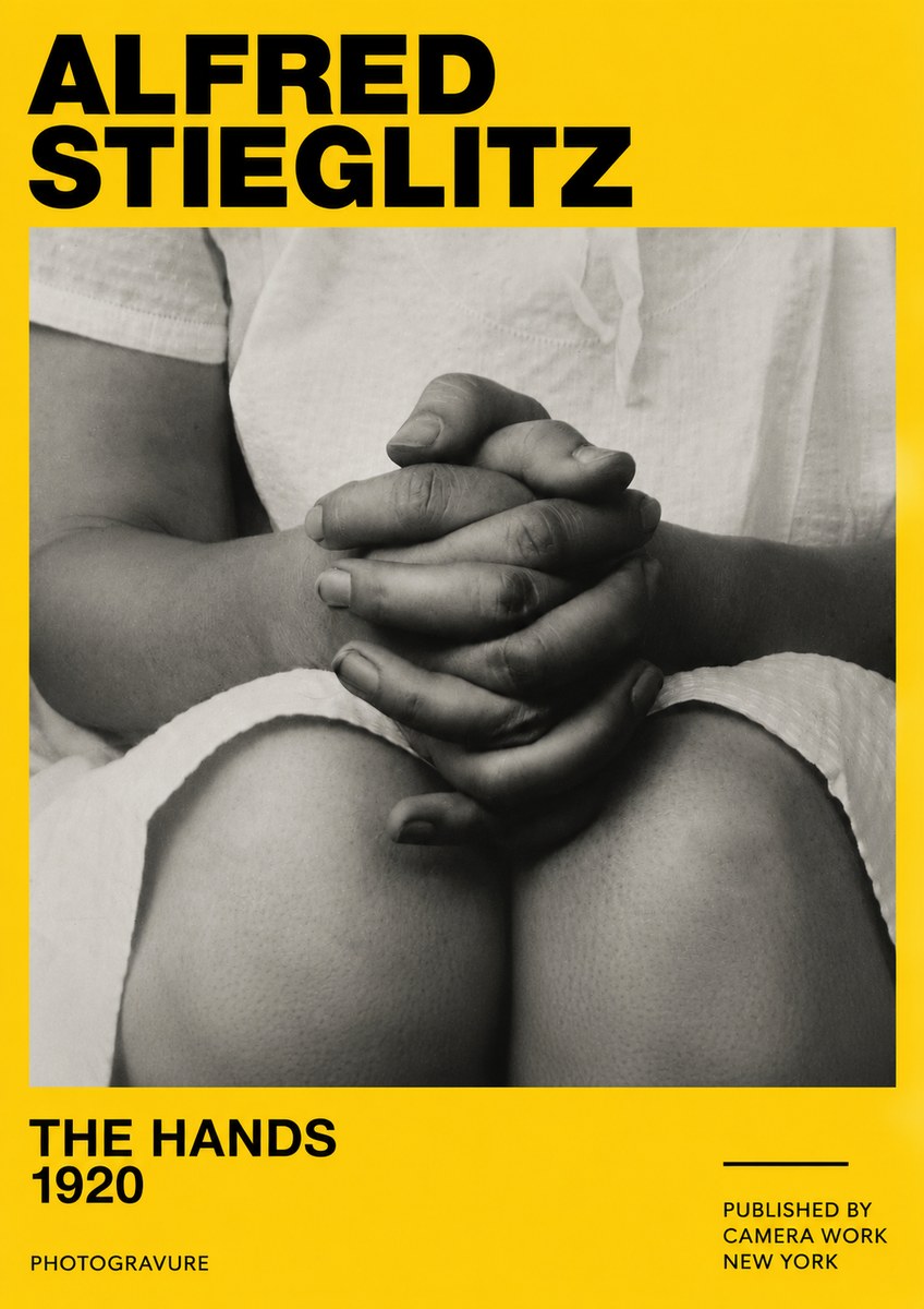 Alfred Stieglitz The Hands No4 - Juliste