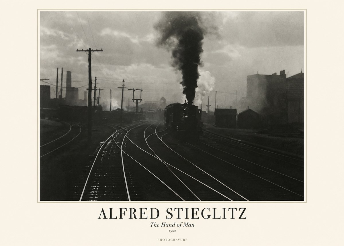 Alfred Stieglitz The Hand of Man I No1 - Juliste