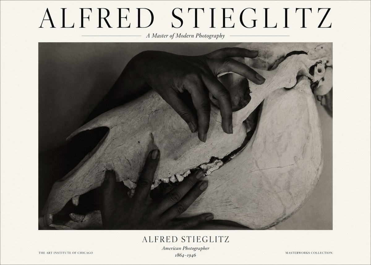 Alfred Stieglitz Georgia O'keeffe - Hands and Skull No1 - Juliste