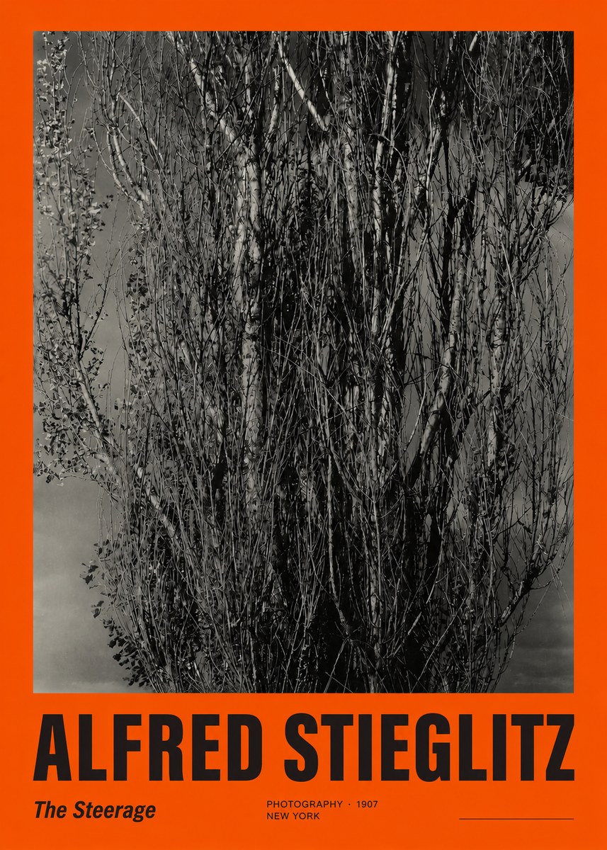 Alfred Stieglitz The Steerage II No4 - Juliste
