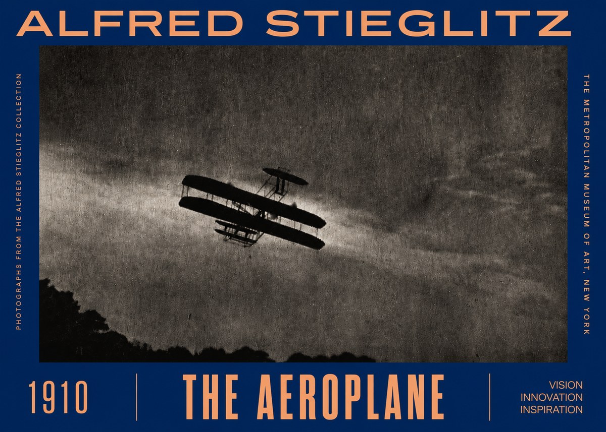Alfred Stieglitz The Aeroplane No3 - Juliste