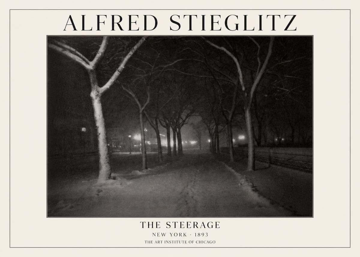 Alfred Stieglitz Winter—fifth Avenue, New York No4 - Juliste