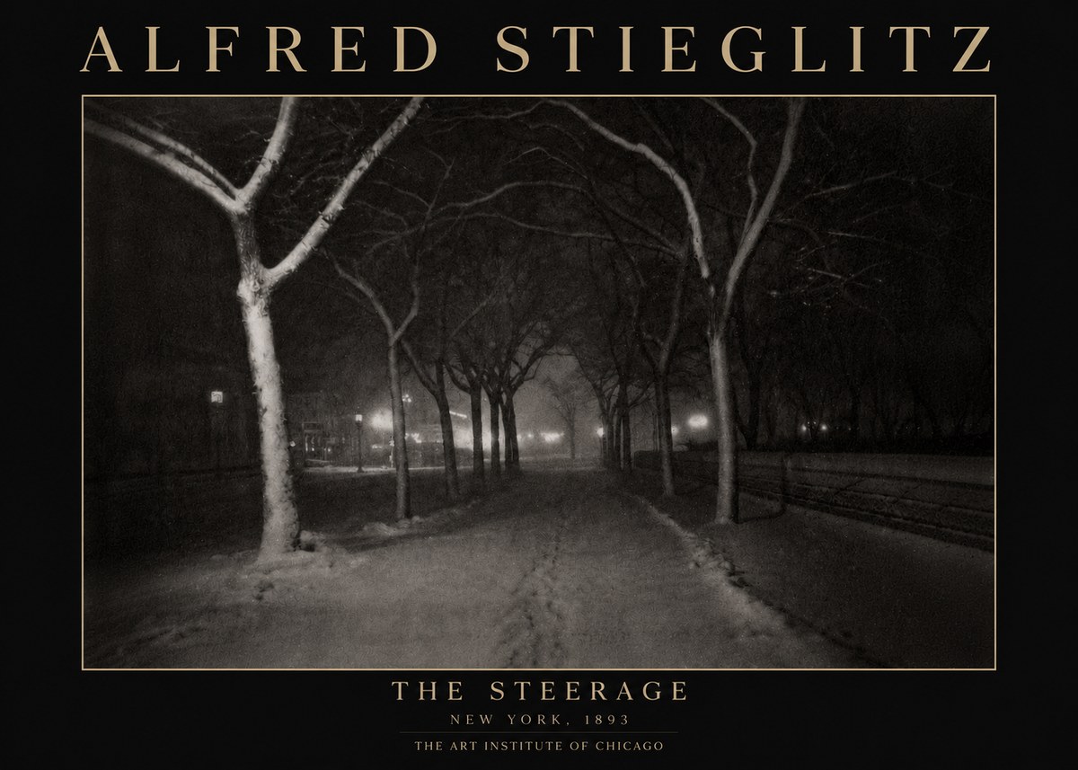 Alfred Stieglitz Winter—fifth Avenue, New York No6 - Juliste