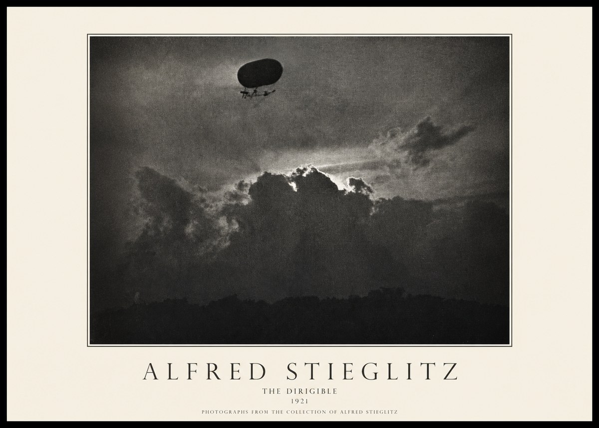 Alfred Stieglitz The Dirigible No1 - Juliste