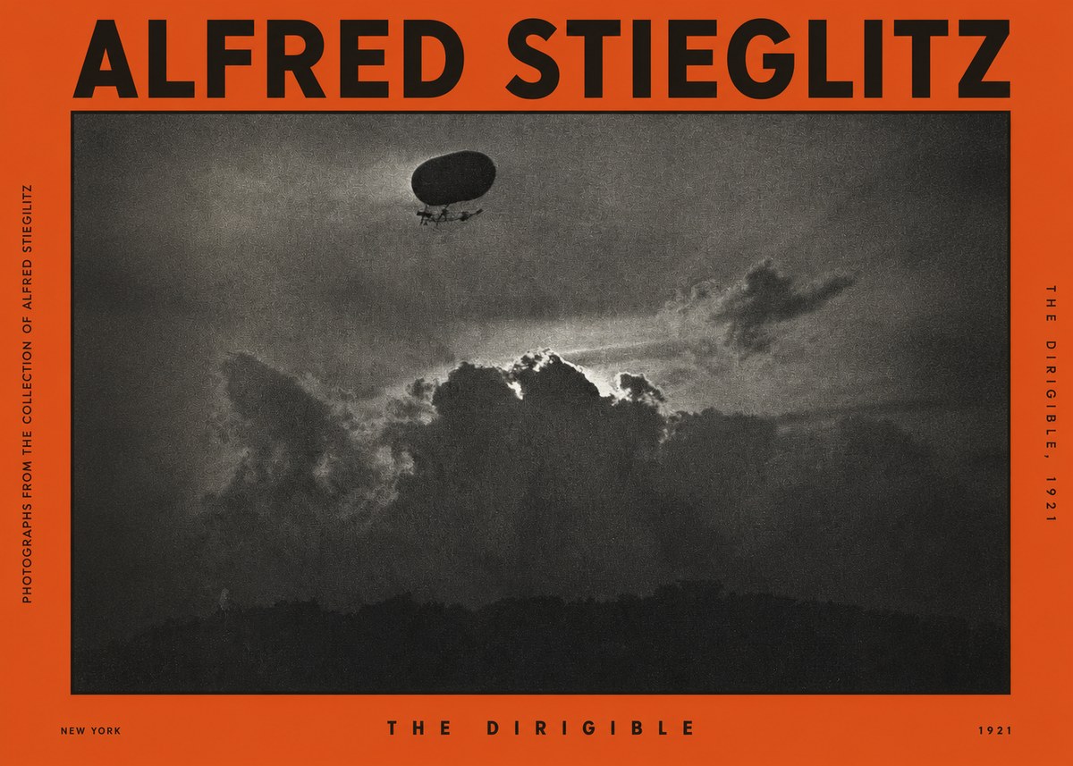 Alfred Stieglitz The Dirigible No2 - Juliste
