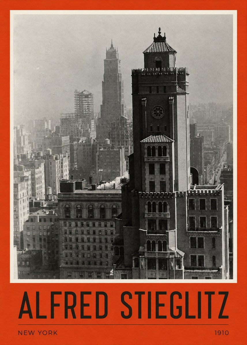 Alfred Stieglitz New York No2 - Juliste