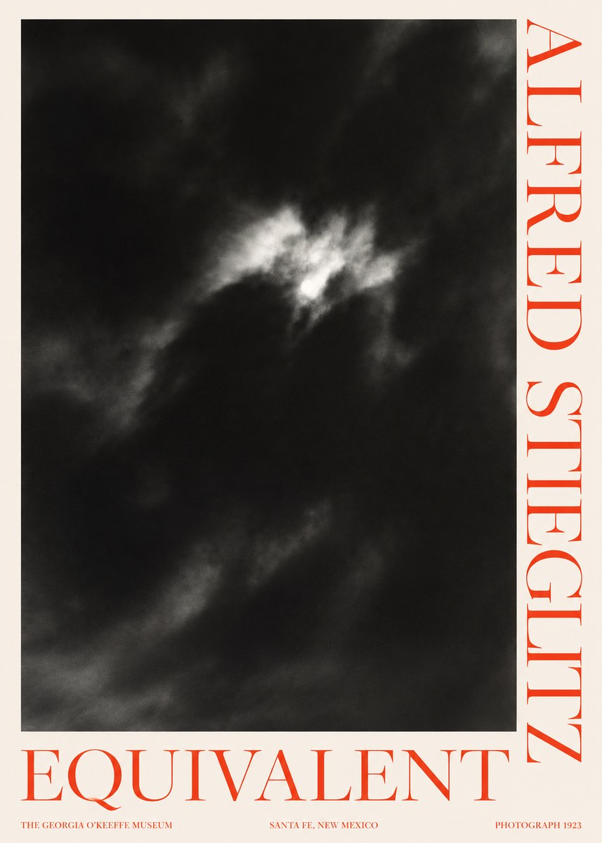 Alfred Stieglitz Equivalent IV No2 - Juliste
