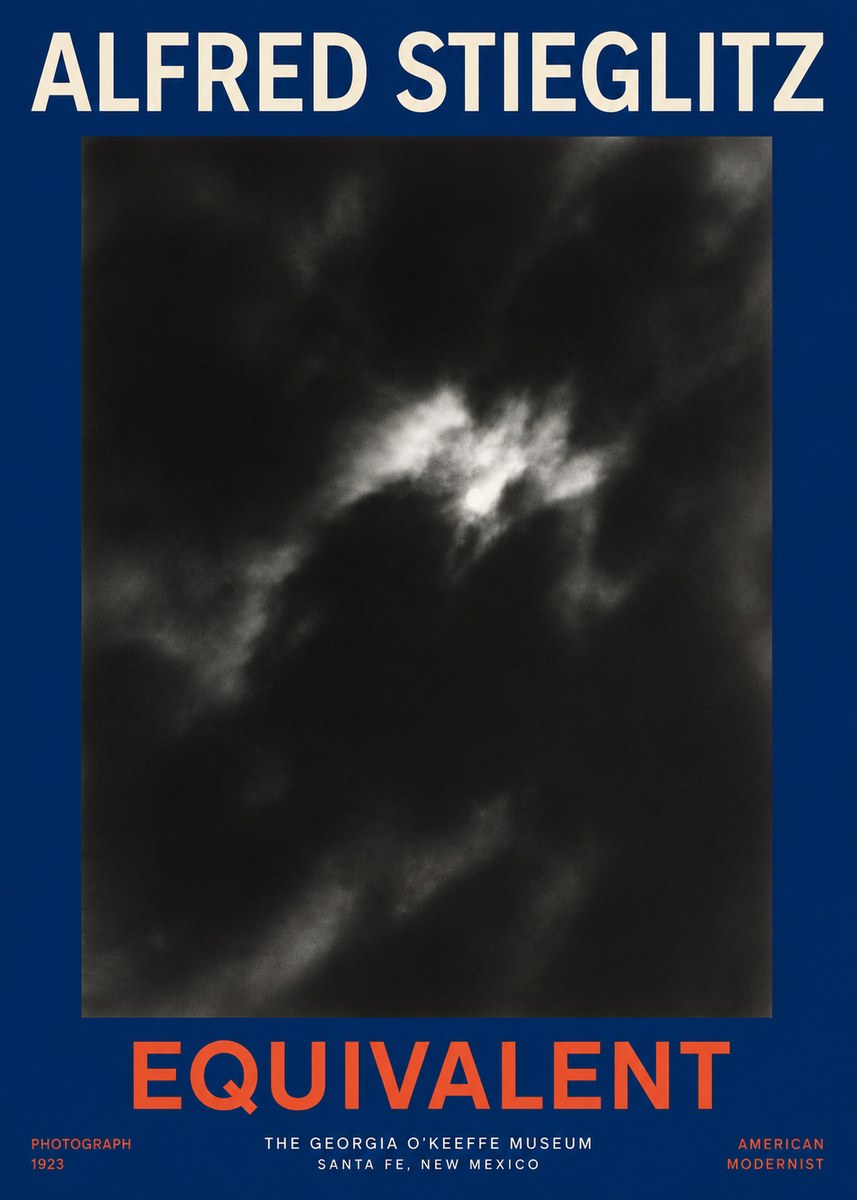 Alfred Stieglitz Equivalent IV No4 - Juliste
